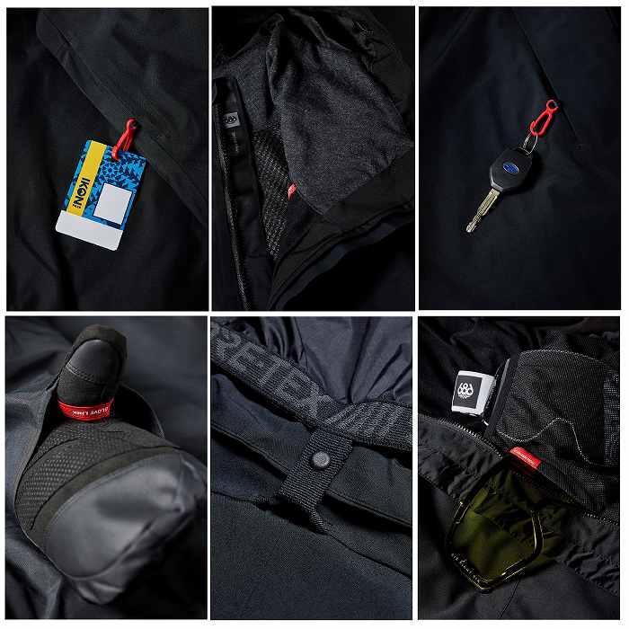 686 シックスエイトシックス M4WN321 OUTLINE SHELL ANORAK 686 シックスエイトシックス M4WN321 OUTLINE SHELL ANORAK