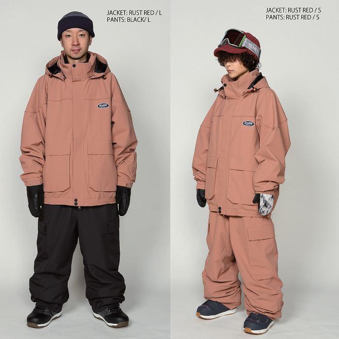 SCAPE エスケープ DERBY JACKET RUST RED 24-25 ウエア ユニ SCAPE エスケープ DERBY JACKET RUST RED 24-25 ウエア ユニ