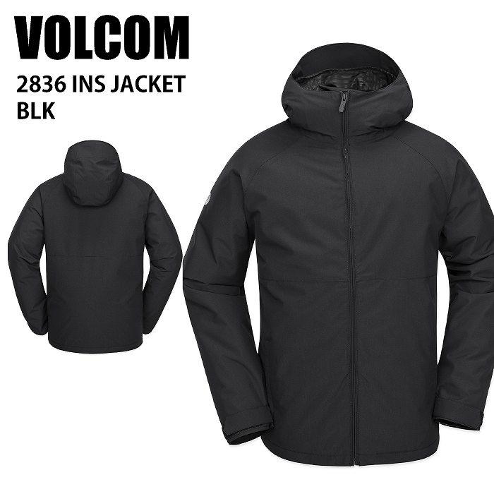 VOLCOM ボルコム 2836 INS JACKET BLK 24-25 ウエア ユニセックス ジャケット スキー スノーボード  G0452506 VOLCOM ボルコム 2836 INS JACKET BLK 24-25 ウエア ユニセックス