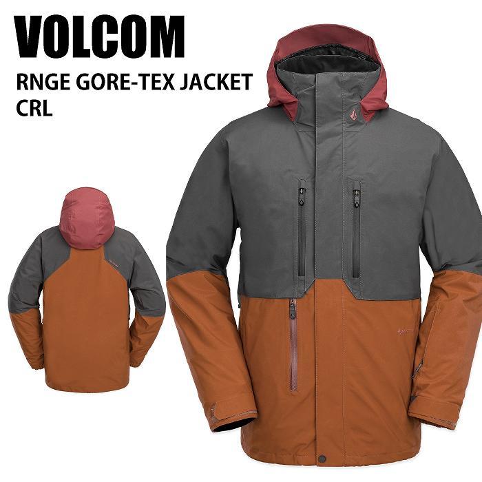 VOLCOM ボルコム RNGE GORE-TEX JACKET CRL 24-25 ウエア ユニセックス ジャケット スキー スノーボード ゴアテックス 防水  G0652504 VOLCOM ボルコム RNGE GORE-TEX JACKET CRL 24-25 ウエア ユニセックス