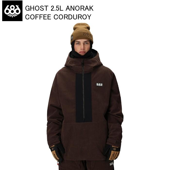 686 シックスエイトシックス M3WN136 Ghost 2.5L Anorak COFFEE