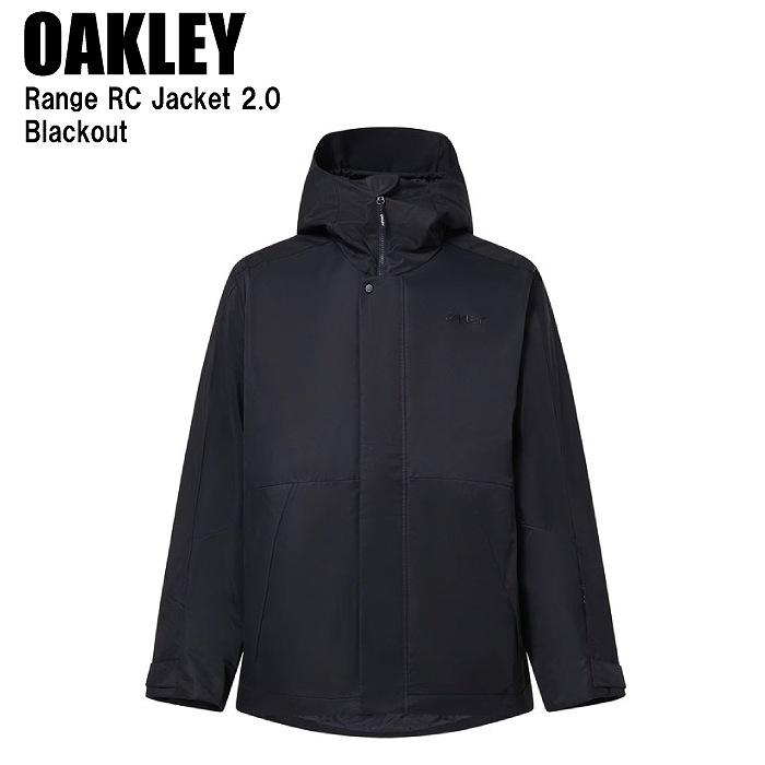 OAKLEY オークリー FOA406098 RANGE RC JACKET 2.0 BLACKOUT スキー スノーボード ウェア ジャケット オークリーウェア OAKLEY オークリー FOA406098 RANGE RC JACKET 2.0 BLACKOUT スキー