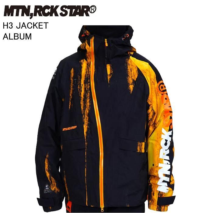 MTN.ROCK STAR マウンテンロックスター H 3 JACKET ALBUM マンロク MRS
