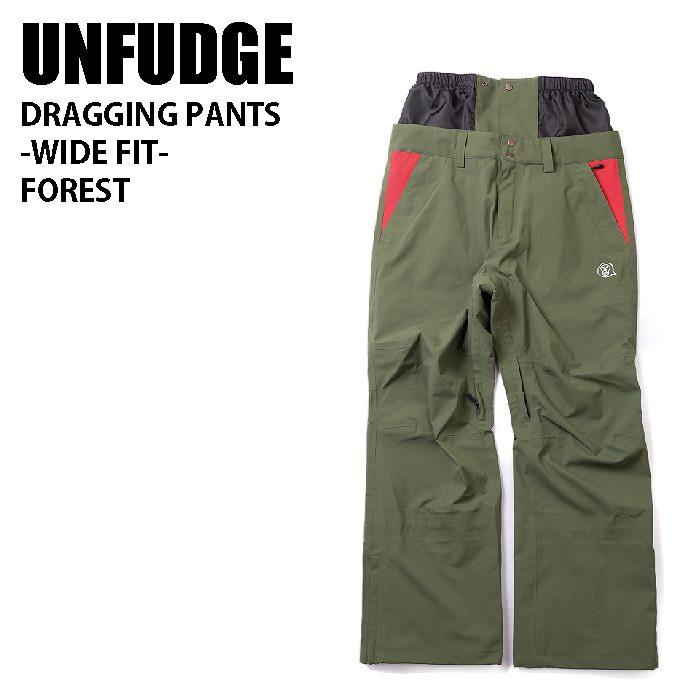 UNFUDGE アンファッジ ウェア DRAGGING PANTS -WIDE FIT- 23-24 UNFUDGE アンファッジ ウェア DRAGGING PANTS -WIDE FIT- 23-24