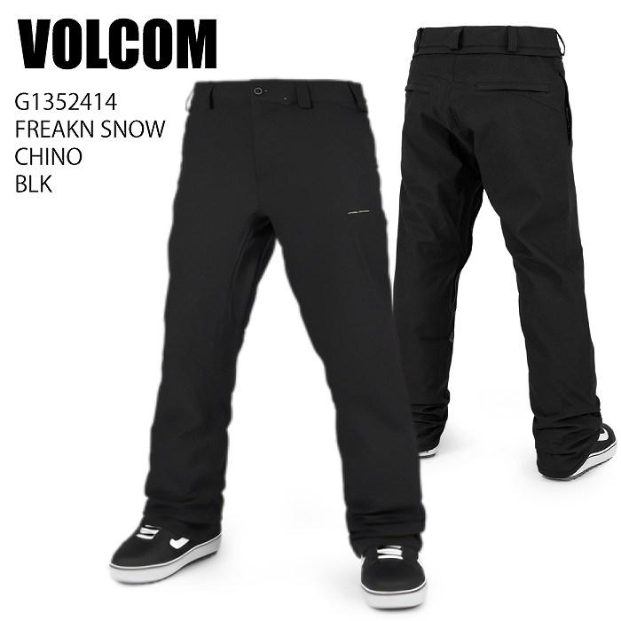 VOLCOM ボルコム G1352414 FREAKIN  CHINO BLK 23-24 ボードウェア メンズ パンツ スノーボード VOLCOM ボルコム G1352414 FREAKIN SNOW CHINO BLK 23-24 ボードウェア