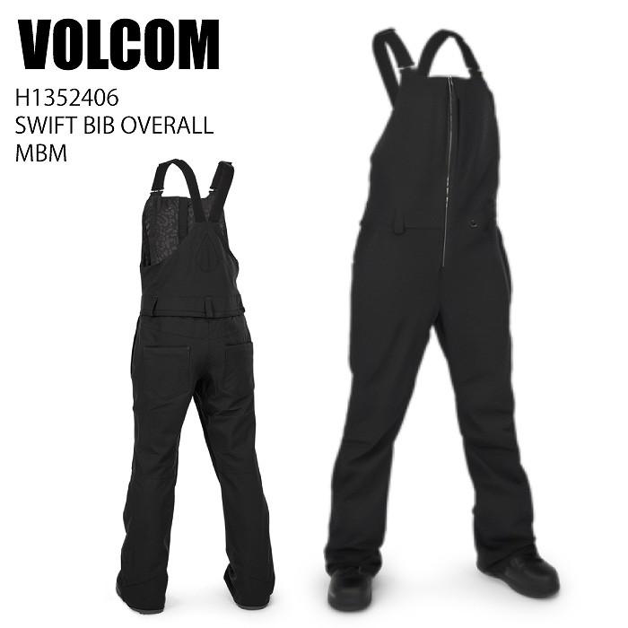 VOLCOM ボルコム H1352406 SWIFT BIB OVERALL BLK 23-24 ボードウェア レディース パンツ ビブ スノーボード VOLCOM ボルコム H1352406 SWIFT BIB OVERALL BLK 23-24 ボードウェア