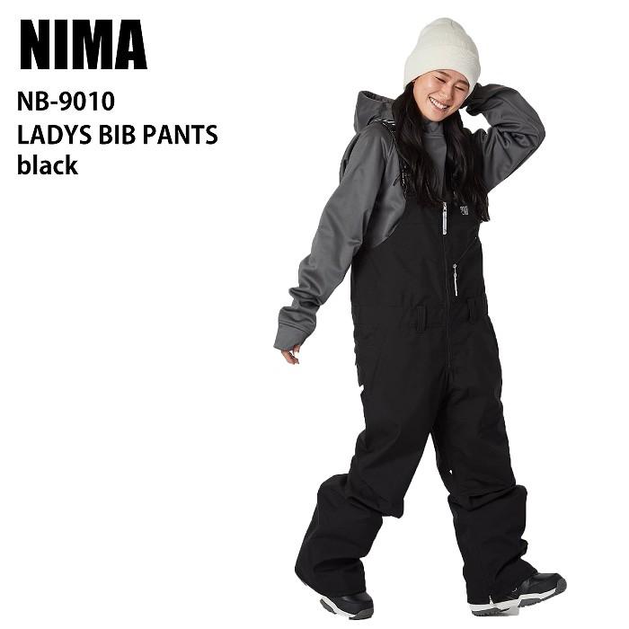 NIMA ニーマ NB-9010 ビブパンツ 19ブラック 23-24 ボードウェア NIMA ニーマ NB-9010 ビブパンツ 19ブラック 23-24 ボードウェア