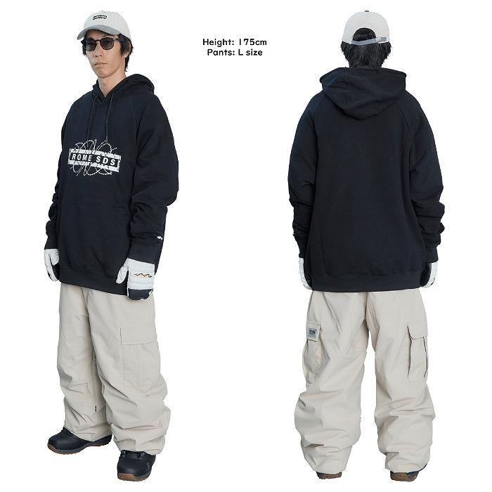 ROME ローム BAGGY CARGO PANTS CREAM 24-25 ウエア メンズ
