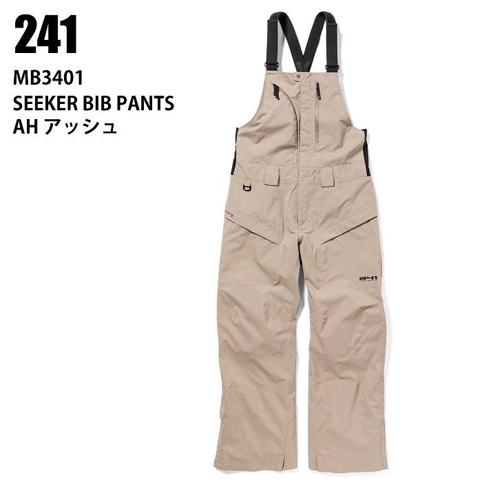 241 トゥーフォーワン MB3401 SEEKER BIB PANTS AH 24-25 ウエア 