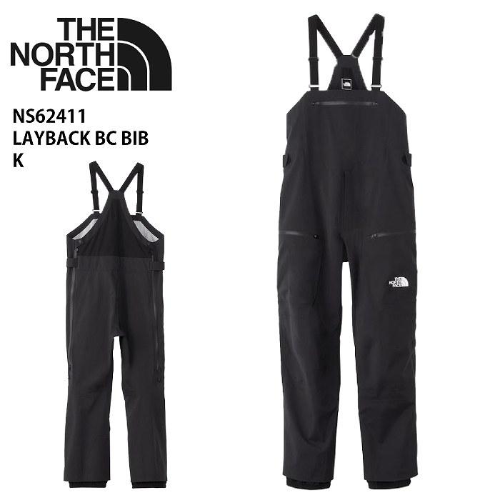 THE NORTH FACE ノースフェイス NS62411 LAYBACK BC BIB K 24-25 THE NORTH FACE ノースフェイス NS62411 LAYBACK BC BIB K 24-25