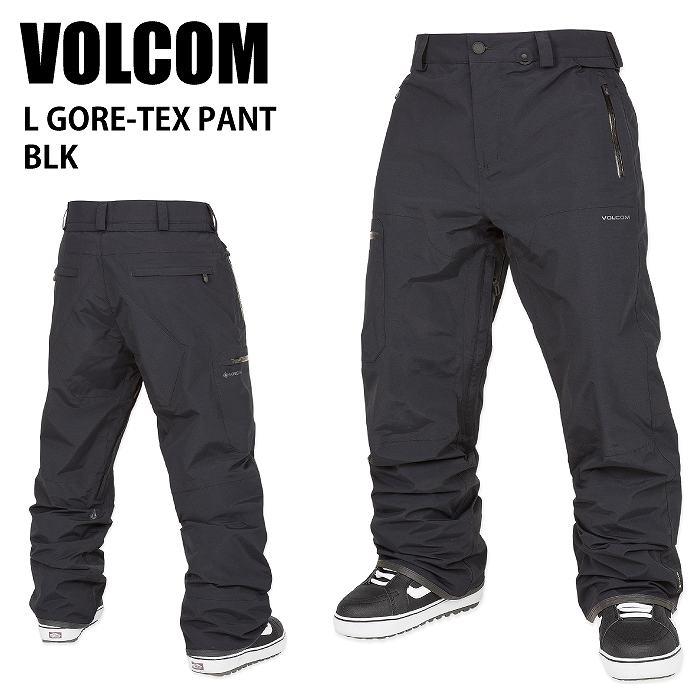VOLCOM ボルコム L GORE-TEX PANT BLK 24-25 ウエア ユニセックス パンツ スキー スノーボード ゴアテックス 防水  G1352505 VOLCOM ボルコム L GORE-TEX PANT BLK 24-25 ウエア ユニセックス