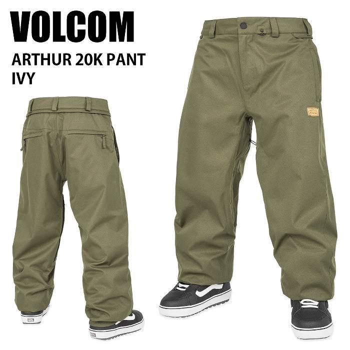 VOLCOM ボルコム ARTHUR 20K PANT IVY 24-25 ウエア ユニセックス パンツ スキー スノーボード  G1352514 VOLCOM ボルコム ARTHUR 20K PANT IVY 24-25 ウエア ユニセックス