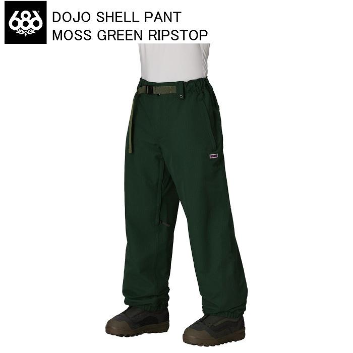686 / M5WN239 ウェアー/M5WN239 686 シックスエイトシックス M5WN239 DOJO SHELL PANT MOSS GREEN