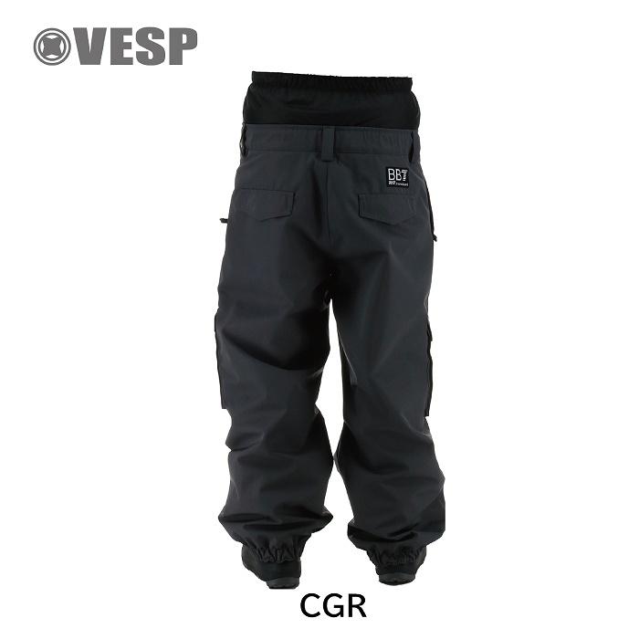 ☆未使用☆VESP ベスプ CORDURA 強生地 スノーボードパンツ ナイロン VESP スノーボードウェア スノボウェア 22-23 モデル ベスプ