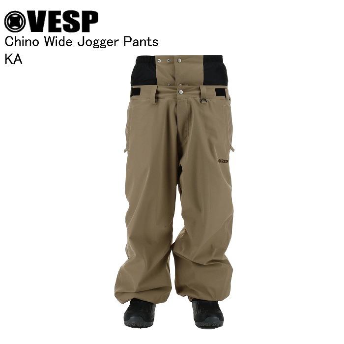 VESP ベスプ VPMP1060 Chino Wide Jogger Pants KA スノーボード