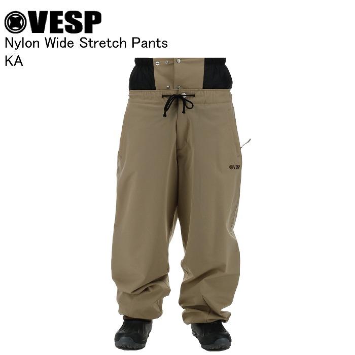 VESP ベスプ VPMP1066 Nylon Wide Stretch Pants KA スノーボード