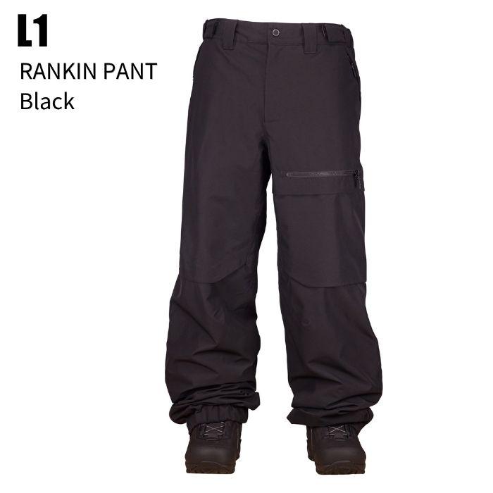 L1 エルワン RANKIN PANT レンキン パンツ Black スノーボード ウェア 