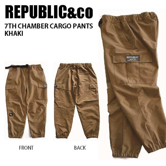 スノーボード REPUBLIC&CO 7TH CHAMBER CARGO PANTS REPUBLIC&CO リパブリック ウェア 7TH CHAMBER CARGO PANTS 22