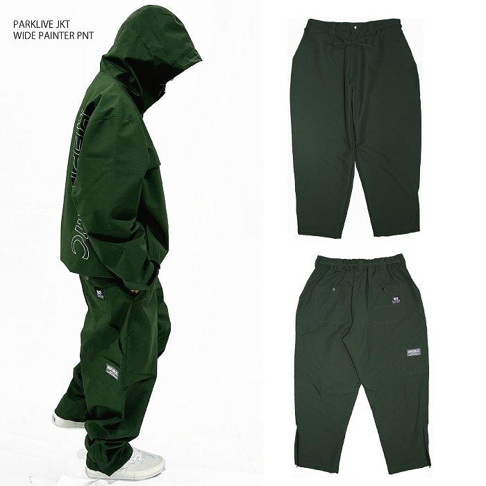 REPUBLIC&CO リパブリック WIDE PAINTER PANTS Olive 24-25 ウエア ユニセックス パンツ スノーボード ライトウエア 防水｜moriyamasports｜02