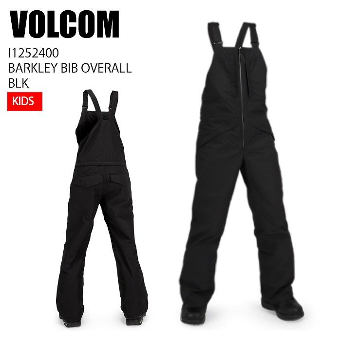 VOLCOM ボルコム I1252400 BARKLEY INS BIB OVERALL BLK 23-24