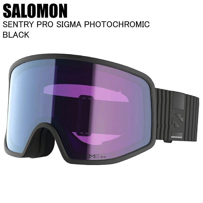 SALOMON サロモン SENTRY PRO SIGMA PHOTOCHROMIC Black L47894800 スキー スノーボード ゴーグル ミラーレンズ 調光レンズ SALOMON サロモン SENTRY PRO SIGMA PHOTOCHROMIC Black L47894800