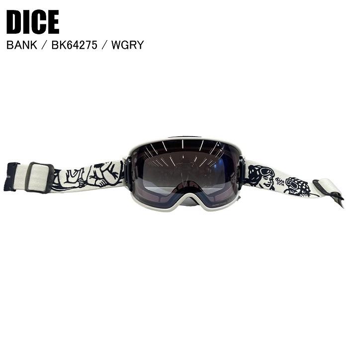 DICE ダイス BANK バンク WGRY BK64275 スノーボード ゴーグル 調光