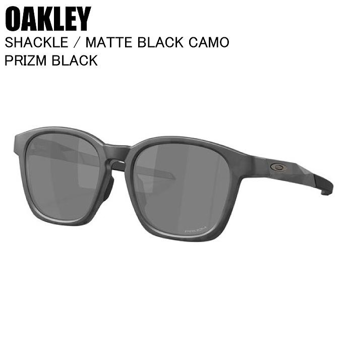 OAKLEY オークリー SHACKLE シャックル MATTE BLACK CAMO PRIZM OO9507
