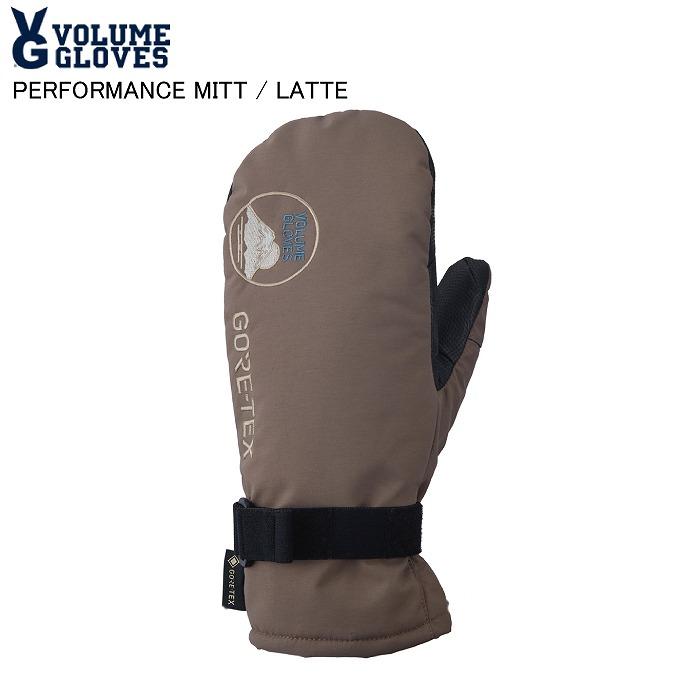 VOLUME ボリューム PERFORMANCE NS パフォーマンス LATTE スノーボードグローブ グローブ ゴアテックス グラトリ カービング VOLUME ボリューム PERFORMANCE NS パフォーマンス LATTE スノーボード