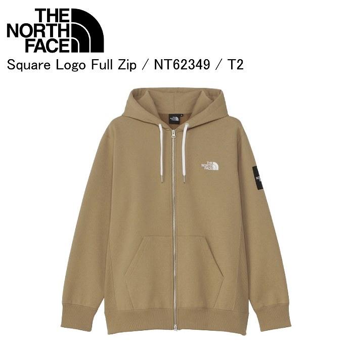 THE NORTH FACE ノースフェイス NT62349 Square Logo Full Zip 