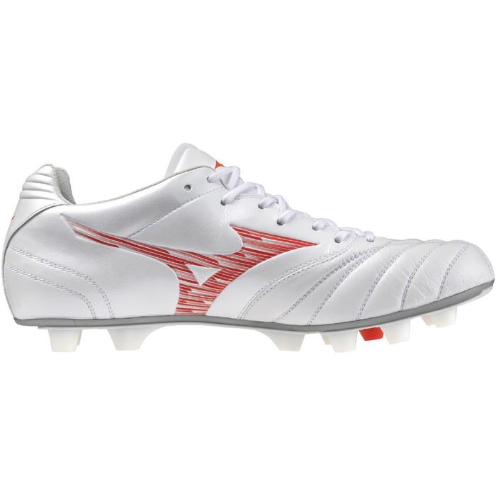 MIZUNO ミズノ モナルシーダ NEO 3 WIDE ELITE P1GA242160 ホワイト×レッド サッカー スパイク｜moriyamasports｜02