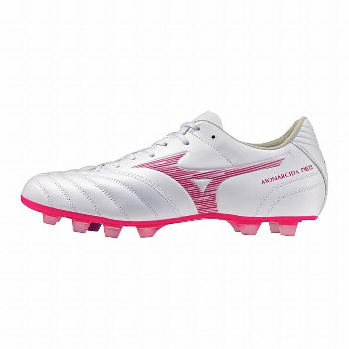 MIZUNO（ミズノ） モナルシーダ ネオ3 WIDE PRO(ホワイト×ピンク