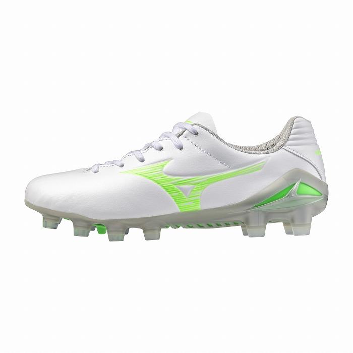 MIZUNO ミズノ モナルシーダネオ3 PRO JR(ホワイト×グリーン) P1GB252037 サッカー ジュニア スパイク MIZUNO（ミズノ） モナルシーダネオ3 PRO JR(ホワイト×グリーン