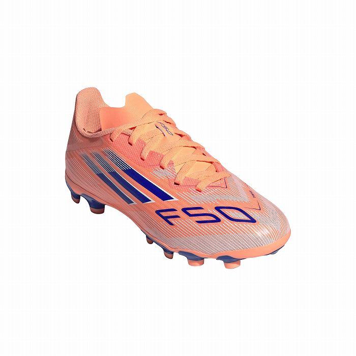 adidas（アディダス） F50 LEAGUE HG/AG J(ビームオレンジ×ルシッド