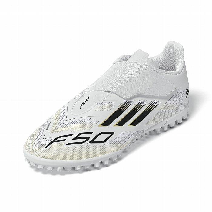 adidas（アディダス） F50 CLUB VEL TF J(ホワイト×ブラック×ゴールド