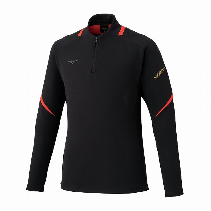 MIZUNO ミズノ MORELIA トレーニングトップ(ブラック) P2MCC00509 MIZUNO（ミズノ） MORELIA トレーニングトップ(ブラック) P2MCC00509