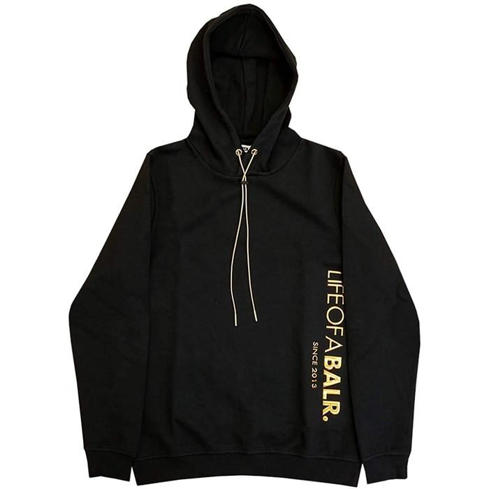 ボーラー BALR. CC STRAIGHT HOODIE B10138 BLACK/GOLD ボーラー BALR. CC STRAIGHT HOODIE B10138 BLACK/GOLD