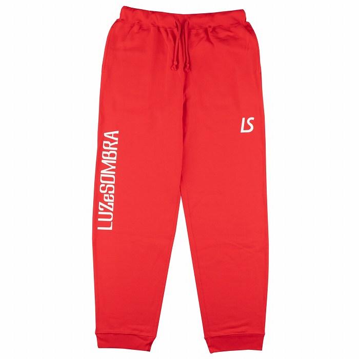 ルースイソンブラ（LUZ e SOMBRA） STANDARD SWEAT LONG PANTS(レッド 