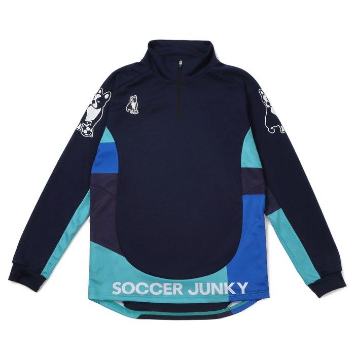 公式サイト Soccerjunky サッカージャンキー スプリント 9ハーフzipトレーニングトップ Sj22a26 21nvy フットサル トレーニングジャケット Cisama Sc Gov Br
