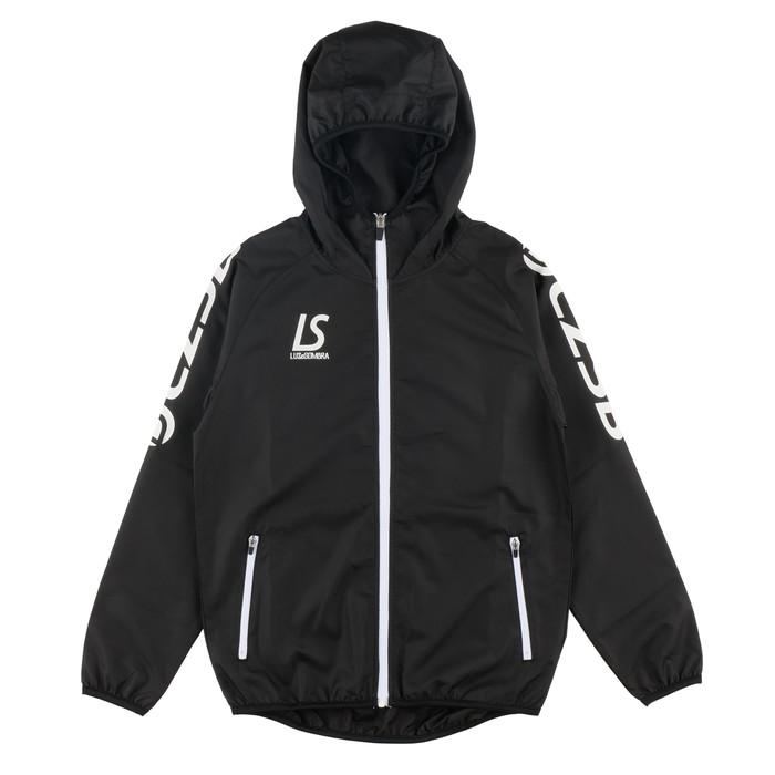 LUZESOMBRA ルースイソンブラ Jr LZSB FULLZIP PISTE JKT L2232112 005BLK ブラック フットサル トレーニングジャケット ルースイソンブラ（LUZ e SOMBRA） Jr LZSB FULLZIP PISTE JKT