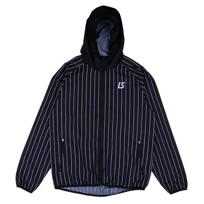 LUZESOMBRA ルースイソンブラ STRIPE CONFLITO LOGO FULL ZIP PISTE JKT L1231103 BLK ブラック フットサル トレーニングジャケット LUZESOMBRA ルースイソンブラ STRIPE CONFLITO LOGO FULL ZIP PISTE