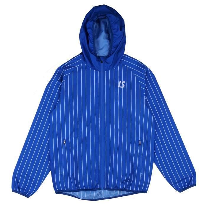 LUZESOMBRA ルースイソンブラ STRIPE CONFLITO LOGO FULL ZIP PISTE JKT L1231103 BLU ブルー フットサル トレーニングジャケット LUZESOMBRA ルースイソンブラ STRIPE CONFLITO LOGO FULL ZIP PISTE