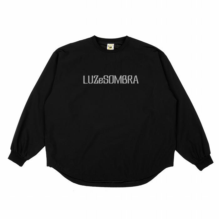 LUZESOMBRA ルースイソンブラ STRETCH TAFTA TOO BIG CREW TOP(ブラック) L1242102 005BLK フットサル ピステシャツ LUZESOMBRA ルースイソンブラ STRETCH TAFTA TOO BIG CREW TOP
