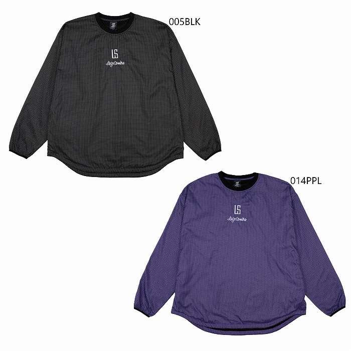 LUZESOMBRA ルースイソンブラ OAO PLAID NYLON PULLOVER TOP L1252259 ピステトップ 裏メッシュ ビッグシルエット ルースイソンブラ（LUZ e SOMBRA） OAO PLAID NYLON PULLOVER TOP