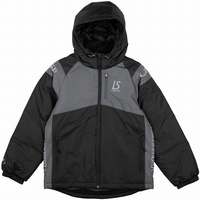 LUZESOMBRA ルースイソンブラ JR CHIC INNER COTTON JKT(ブラック×チャコール) L2222264 819BLKCHC ジュニア 中綿ジャケット 防寒 ルースイソンブラ（LUZ e SOMBRA） JR CHIC INNER COTTON JKT(ブラック