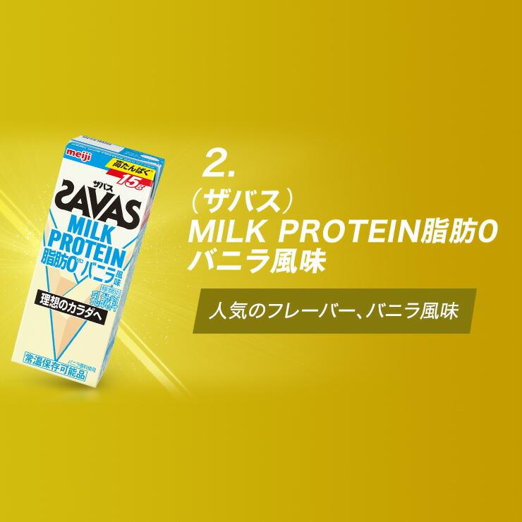 プロテイン ザバス SAVAS ミルクプロテイン ダイエット 健康 筋トレ 明治 セット 200ml 72本(24本×3) スポーツ飲料 選べる3味 ミルク 明治特約店｜moriyamilk｜04