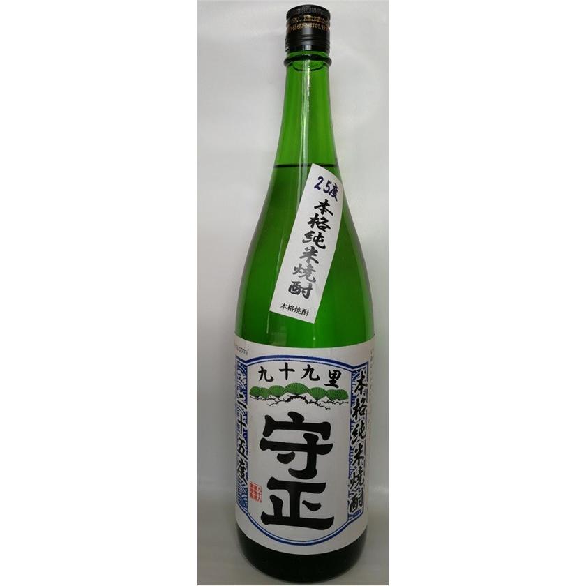 酒蔵が仕上げた　千葉の米焼酎　純米焼酎　守正２５度1.8l。米にこだわった焼酎です |  | 01