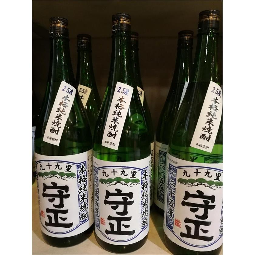 酒蔵が仕上げた　千葉の米焼酎　純米焼酎　守正２５度1.8l。米にこだわった焼酎です |  | 02