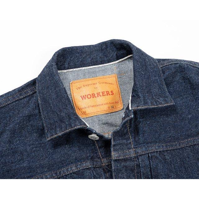 WORKERS/ワーカーズ Denim Jacket, 13.75 Oz, Right Hand Indigo Denim, American Cotton 100%｜morleyclothing｜03