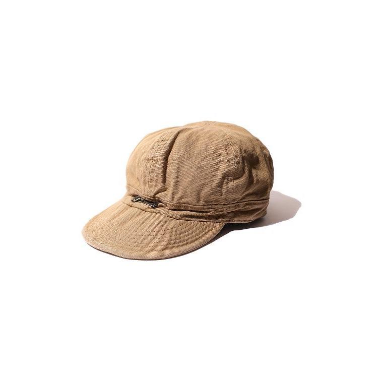 COLIMBO/コリンボ PRESCOTT CANVAS WORK CAP CORK BEIGE｜morleyclothing