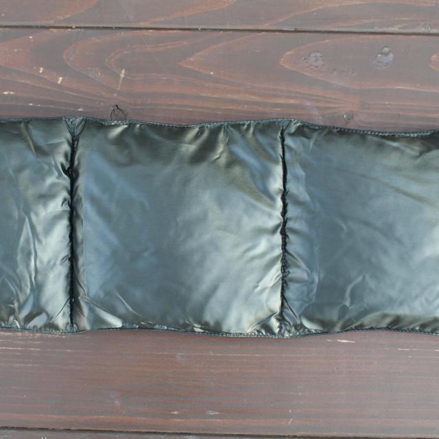 COLIMBO/コリンボ CHAMPLAINE COMPACT DUCK DOWN MUFFLER BLACK×JUNGLE GREEN | コリンボ | 04